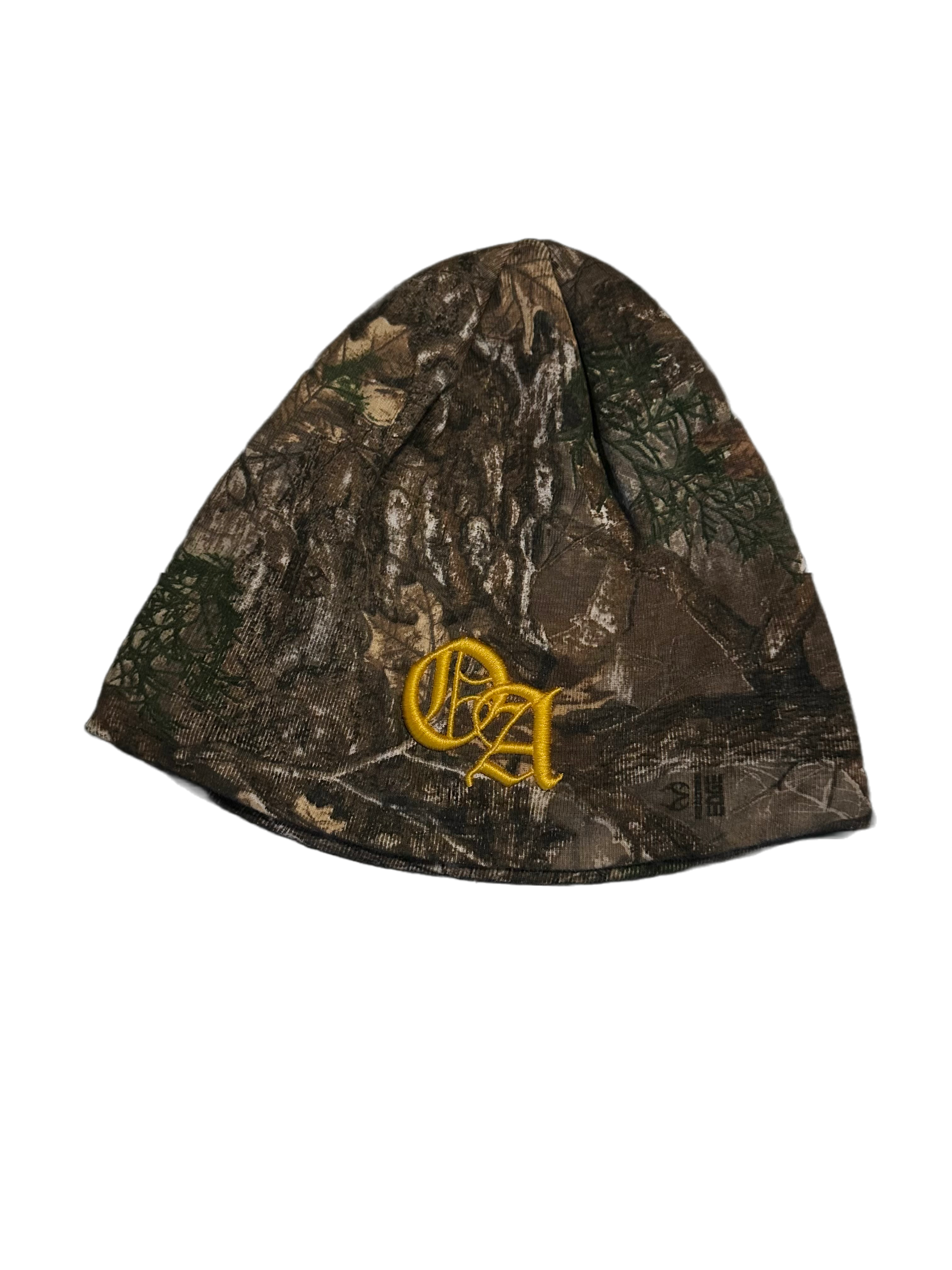 REAL TREE CAMO YELLOW BEANIE