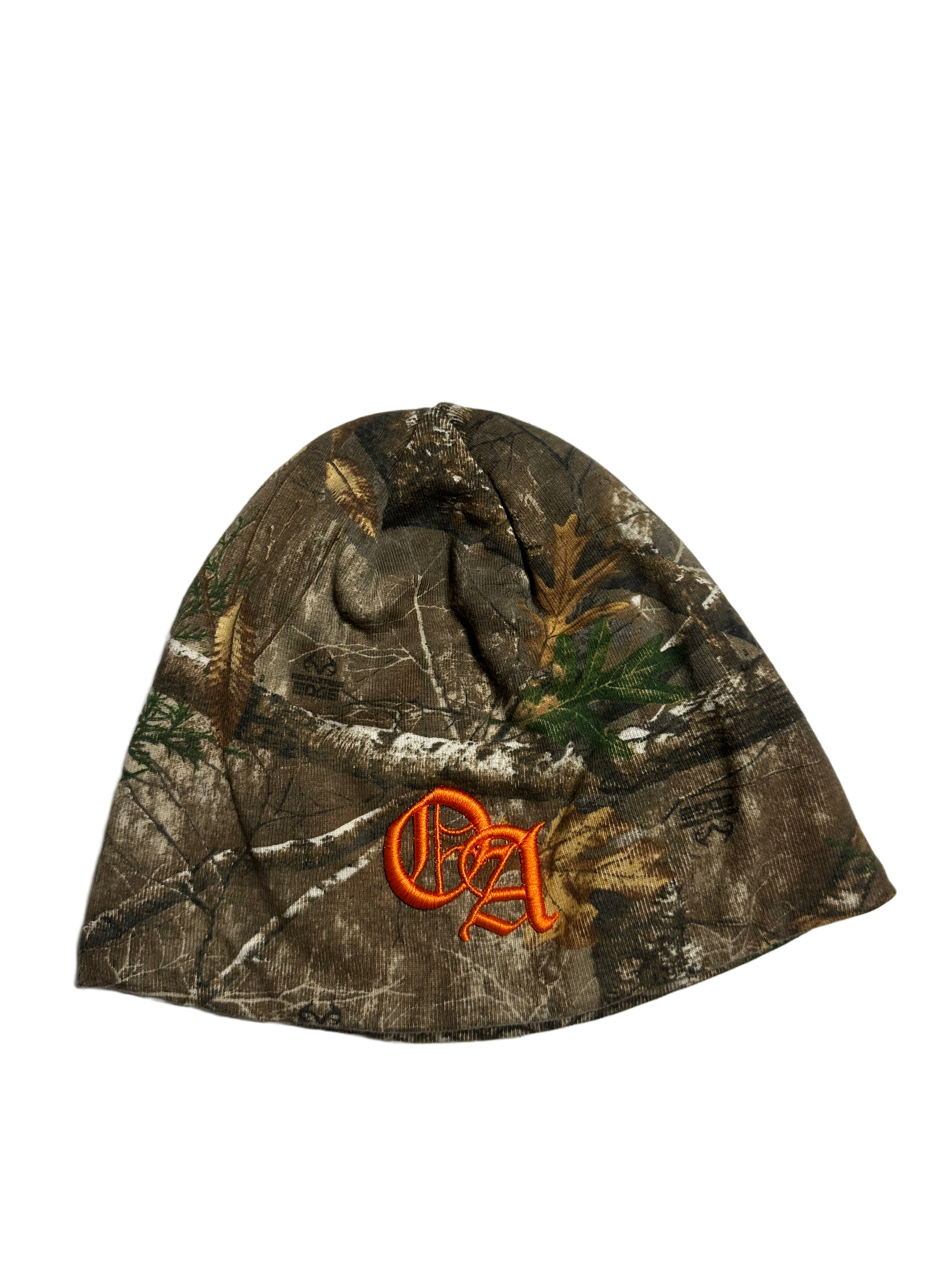 REAL TREE CAMO ORANGE BEANIE